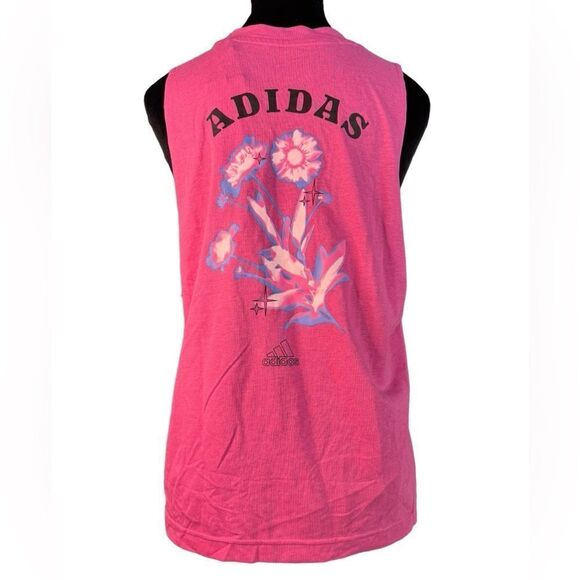NWT Adidas Bloom Knotted Tank (Large) - Picture 4 of 7